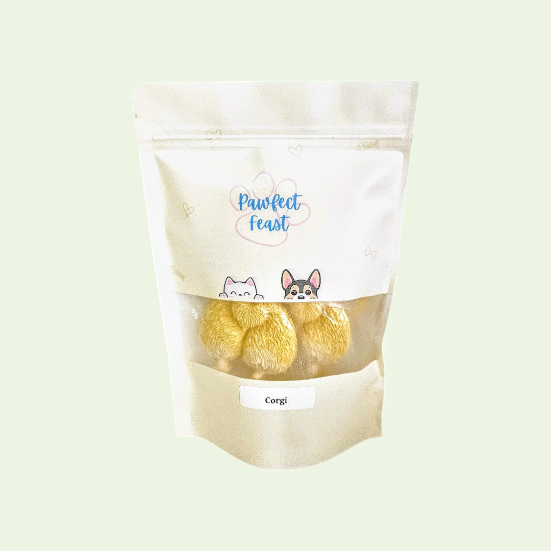 Corgi Crunch dog biscuit treat, 8 piece pack, Pawfect Feast